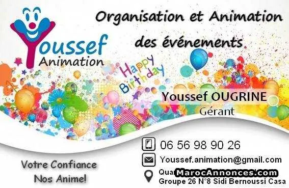 Anniversaire a domicile a casablanca - الدار البيضاء