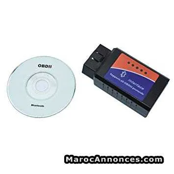 Obd2 elm 327 bluetooth outil de diagnostic auto - الدار البيضاء