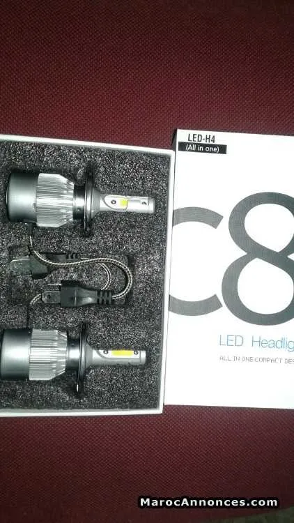 Turbo led h4 h7 xenon - الدار البيضاء (2)