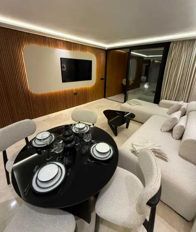 Appartement meublé luxueux à noria golf - مراكش (3)