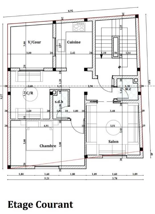 Appartement à vendre - تزنيت (2)