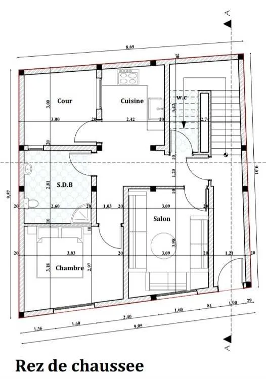 Appartement à vendre - تزنيت (3)