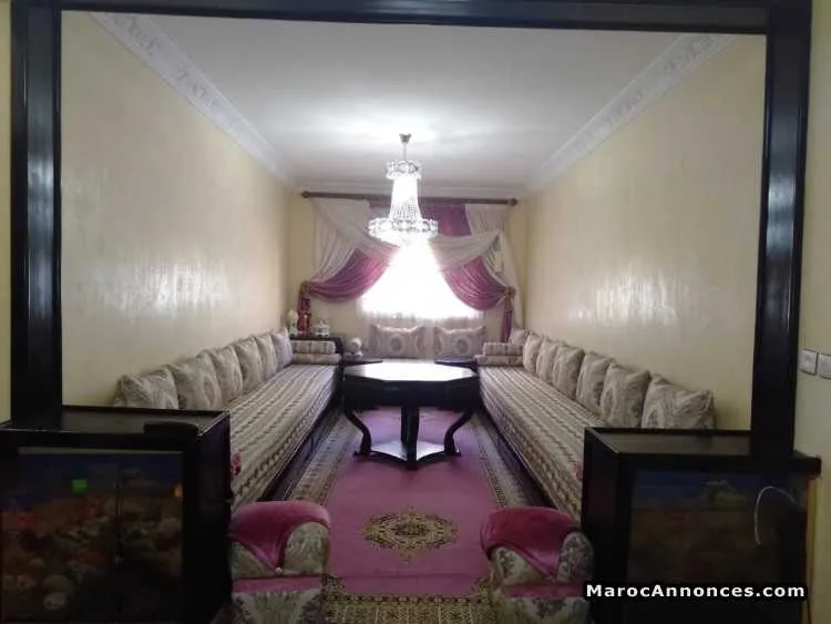 Vente appartement meublé de 79m2 bayt atiq - الدار البيضاء