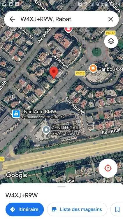 Villa commercial à vendre à rabat hay ryad - الرباط