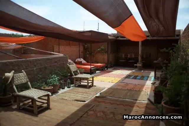Vente joli riad rÉnovÉ À riad laÂrous - الدار البيضاء