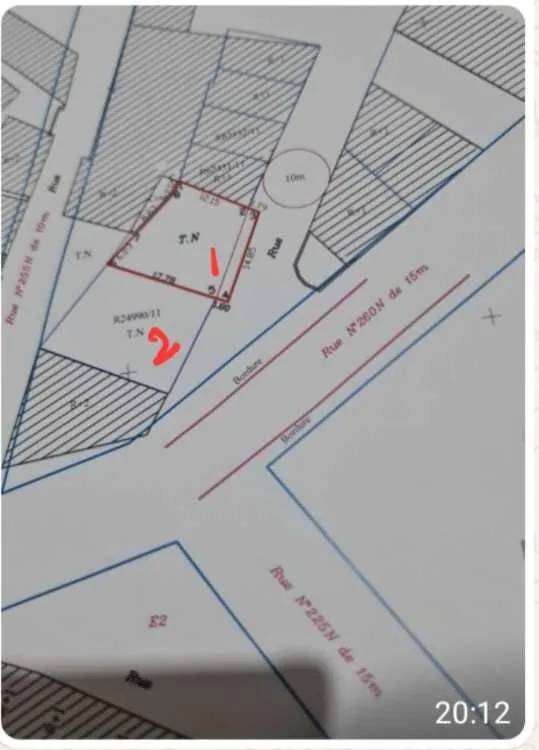Terrain à vendre - الناظور