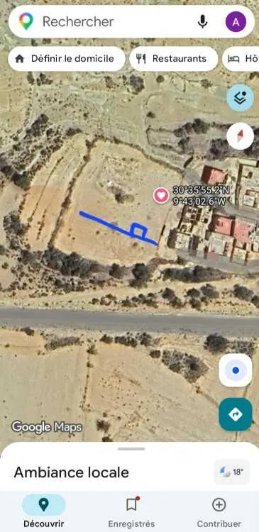 بقعة 113 متر للبيع بإيمي ودار على بعد دقائق من الب - Tout le Maroc / (3)