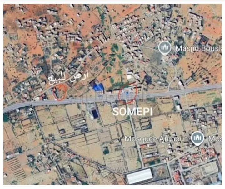 Terrain 162m2 bousslama - الحسيمة