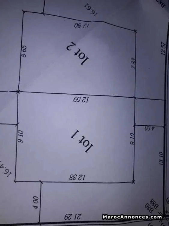 Lot de villa de 282 m2 à plateau,el jadida - الدار البيضاء