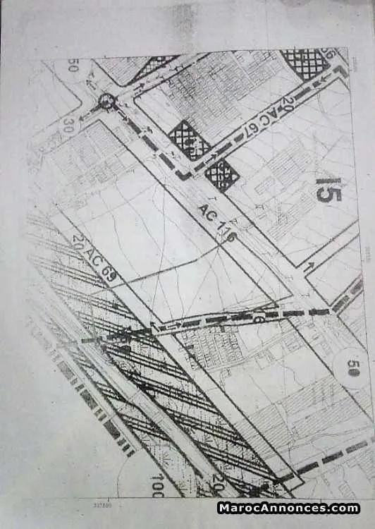 Terrain 20000 m2 à oulad hadou - الدار البيضاء (2)
