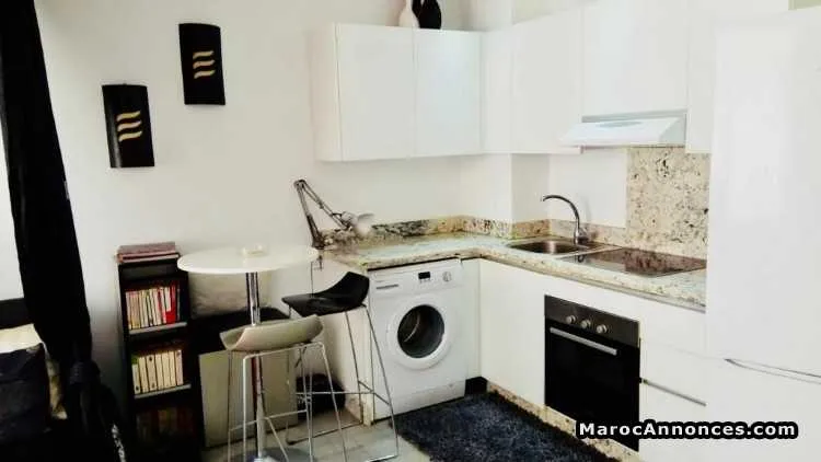 Triangle d'or-casablanca -vente un studio avec bal - الدار البيضاء (3)