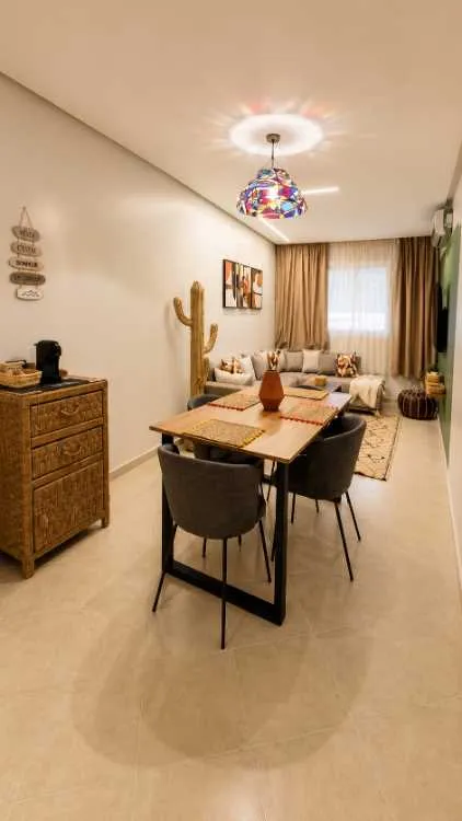 Green haven | terrace & free parking - أكادير (3)