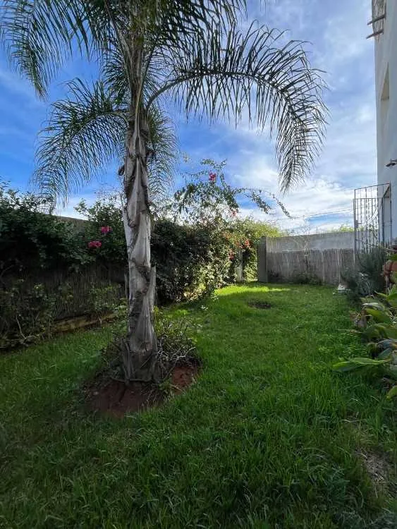 Apprt avec bel jardin à harhoura - الرباط
