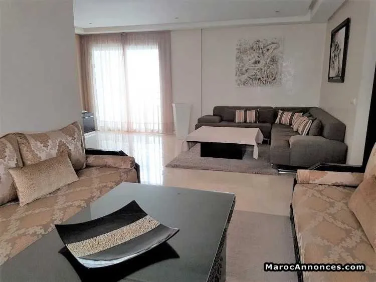 Appartement neuf meublé de 95m2 - agdal sud - الدار البيضاء (2)