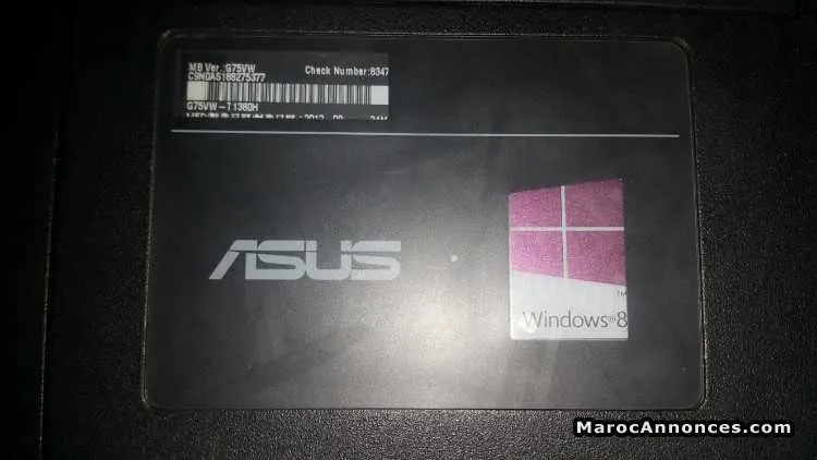 Asus rog g74v - الدار البيضاء (2)