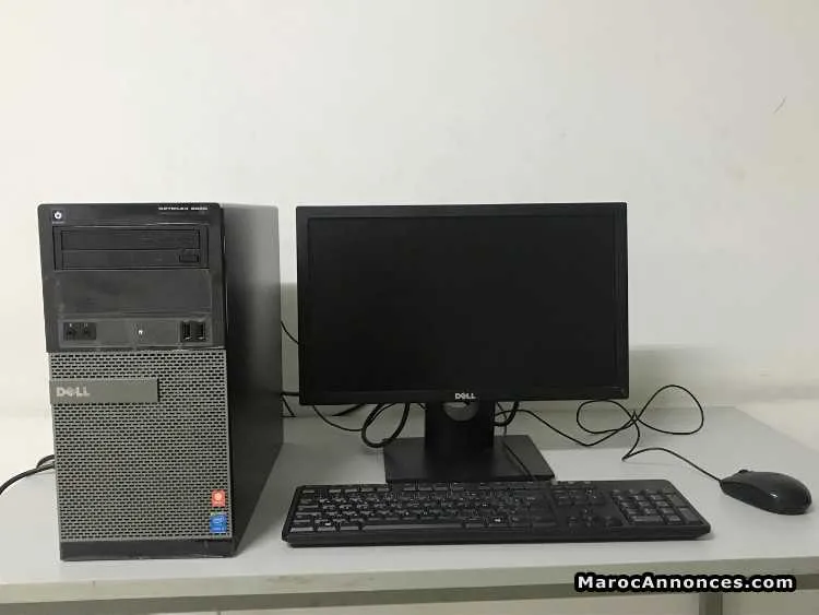 2 pc dell optiplex 3020 + ecran - الدار البيضاء