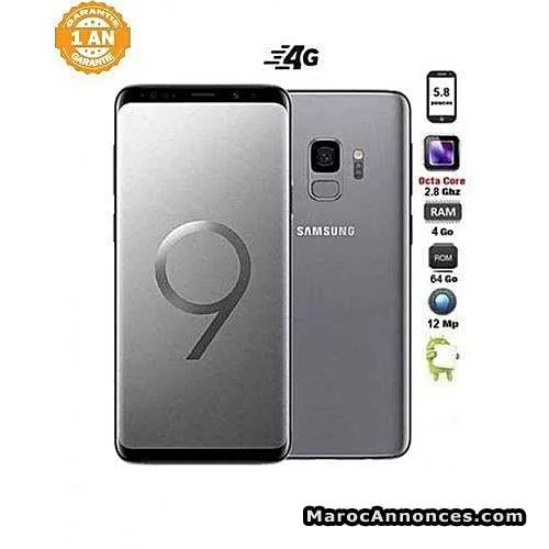 Samsung galaxy s9  a vendre - الدار البيضاء (2)