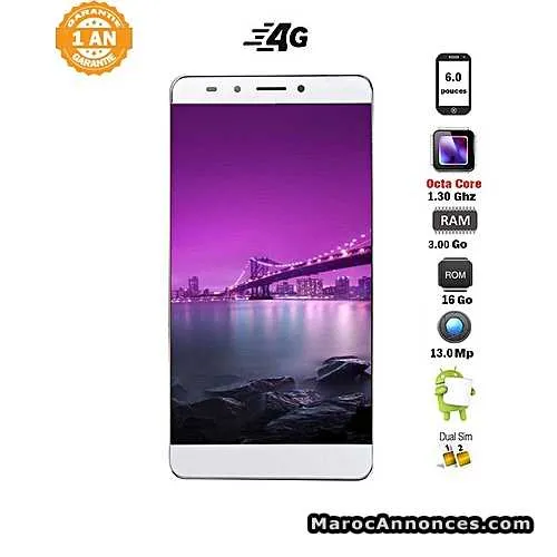 Note 3 pro - 4g - 6" - 16 go   3 go ram - android - الدار البيضاء