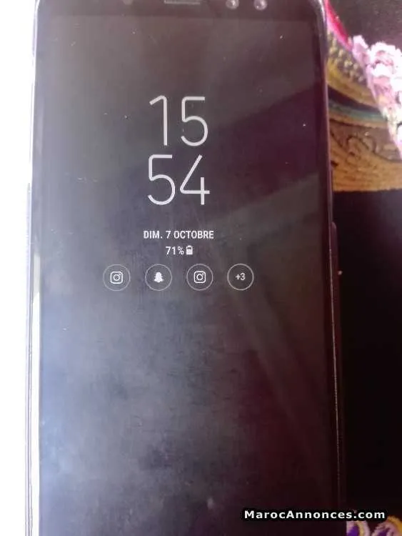 Samsung a8 64 go neuf - الدار البيضاء (2)