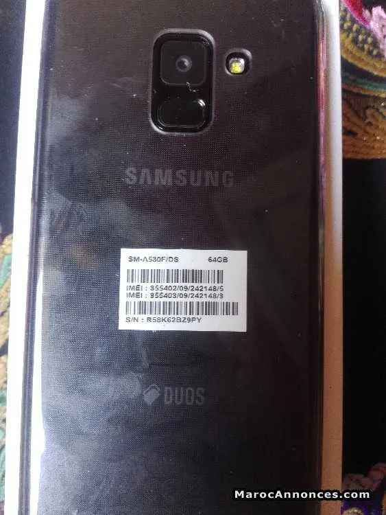Samsung a8 64 go neuf - الدار البيضاء (3)