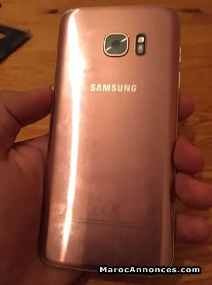 Samsung s7 edge 32 gb gold - الدار البيضاء (3)