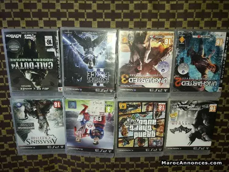8 cd ps3 jdad - الدار البيضاء