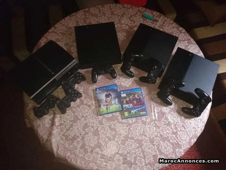 Ps4 et ps3 - الدار البيضاء