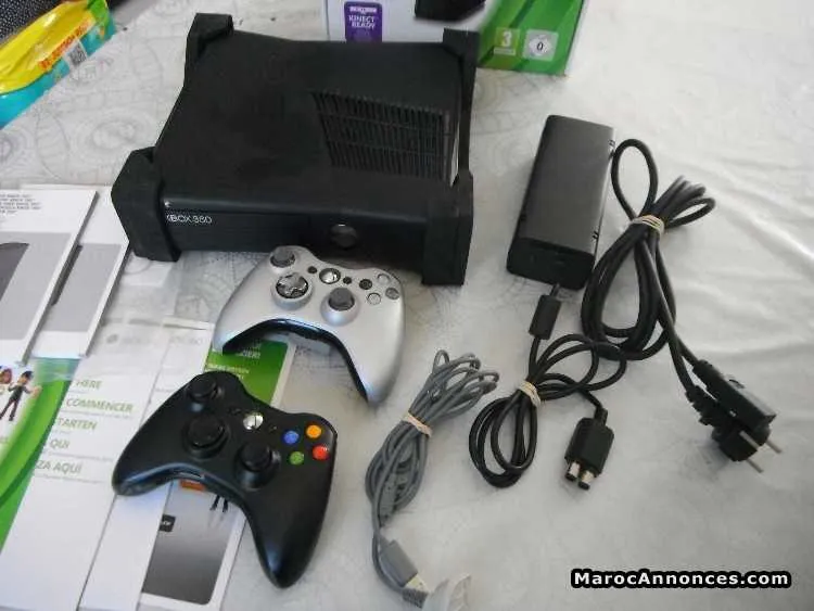 Xbox 360 slim 250gb flaché importé allemagne - الدار البيضاء