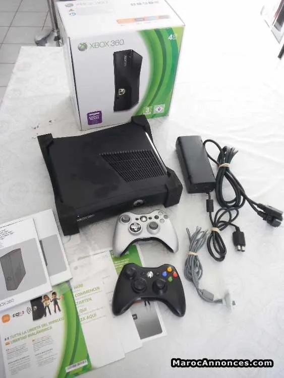 Xbox 360 slim 250gb flaché importé allemagne - الدار البيضاء (3)