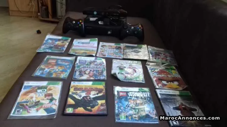Xbox 360+accessoires - الدار البيضاء