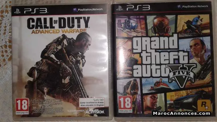 Trois jeux ps3 - الدار البيضاء (2)