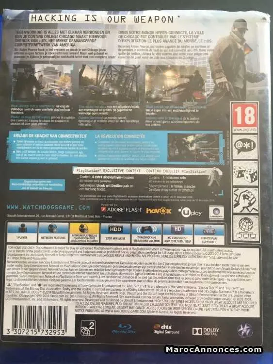 Watch dogs ps4 - الدار البيضاء (3)
