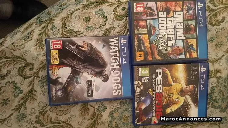 Jeux ps4 - الدار البيضاء