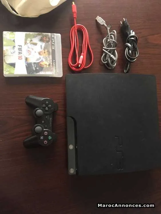Play 3 flashe 160gb fih 5 jeux - الدار البيضاء