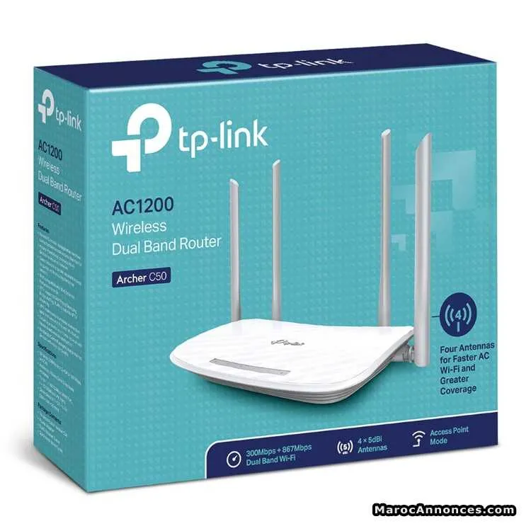 Routeur / point d'accès wifi bi-bande ac1200 mbps - الدار البيضاء