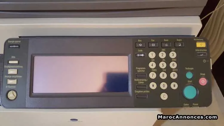 Photocopieur noir et clouer "occasion" konica - الدار البيضاء
