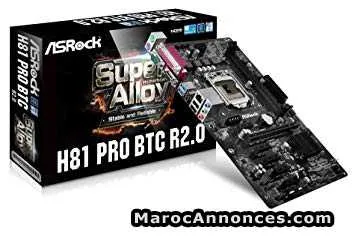 Carte mére asrock h81 pro btc r.2.0 - الدار البيضاء