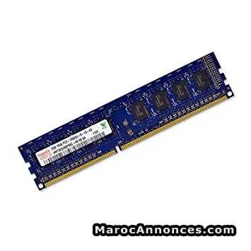 Mémoire 1gb 1rx8 pc3- pc bureau - الدار البيضاء