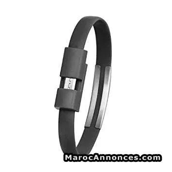 Câble bracelet micro usb chargeur smartphone - الدار البيضاء (3)
