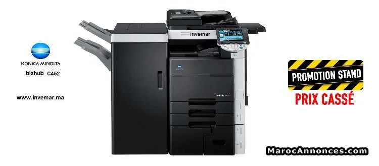 Photocopieur couleur konica minolta c452 - الدار البيضاء
