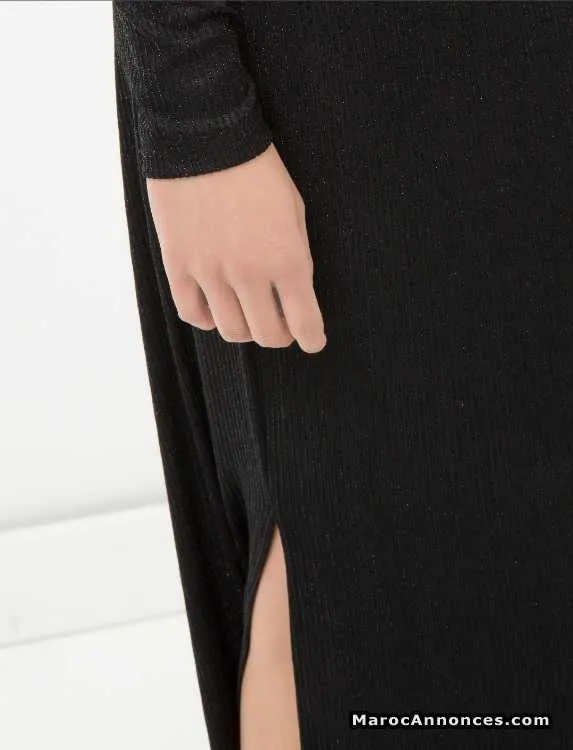 Robe soiré noir - الدار البيضاء (2)
