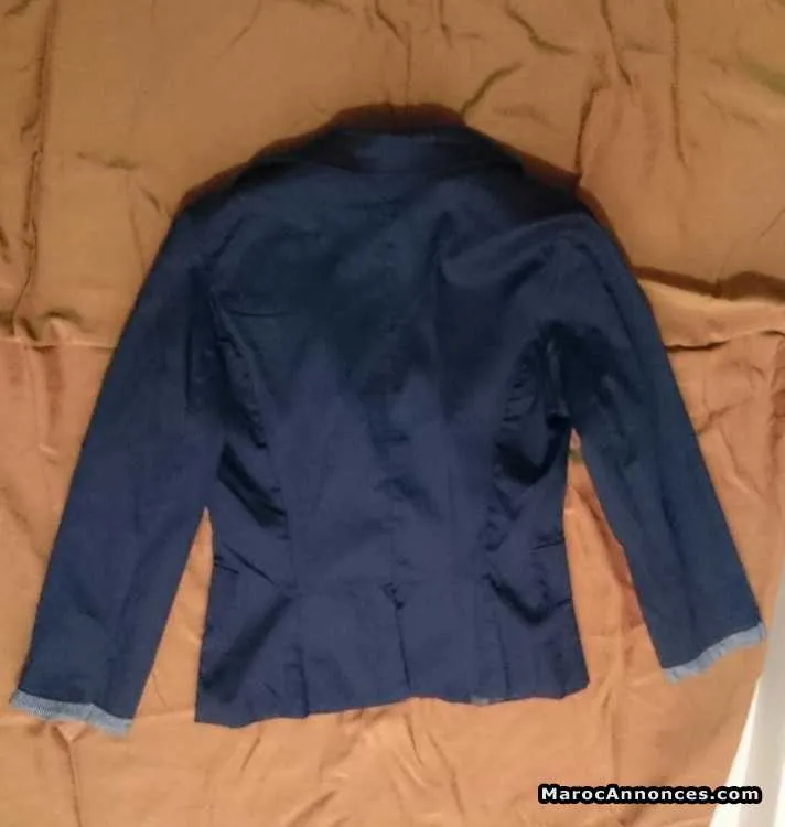 Veste bleue pour femme taille 36 - الدار البيضاء