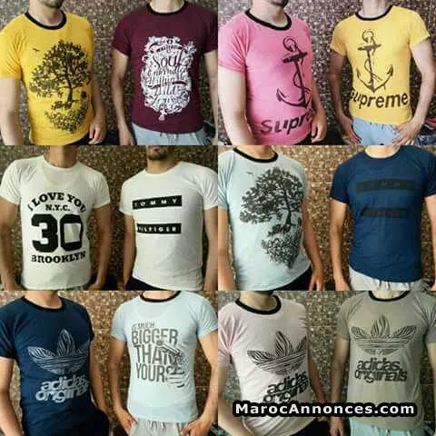 T-shirt pour les hommes - الدار البيضاء (3)