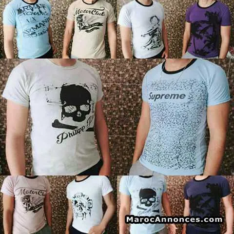 T-shirt pour les hommes - الدار البيضاء (2)
