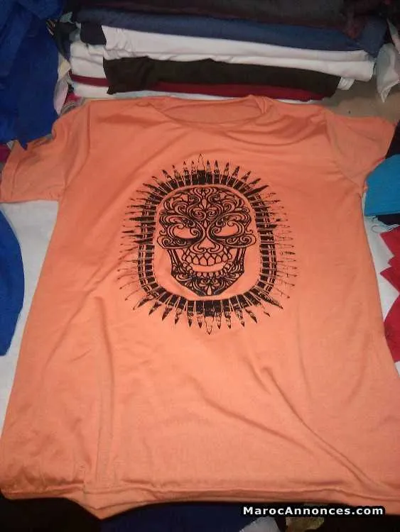 T-shirts bon qualité en gros a salé - الدار البيضاء