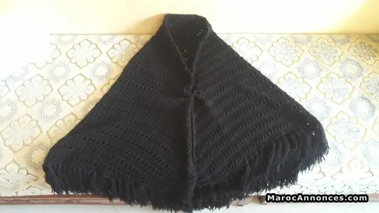 كاب البرد بالكروشي اليد - الدار البيضاء (2)