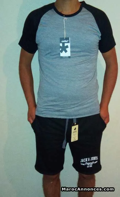 Ensemble short et t-shirt - الدار البيضاء (3)