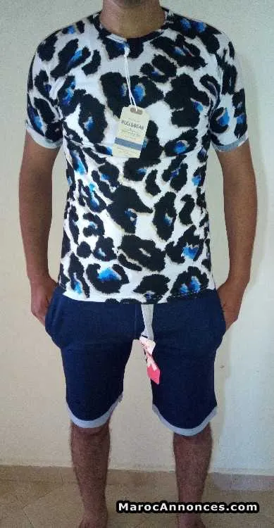 Ensemble short et t-shirt - الدار البيضاء