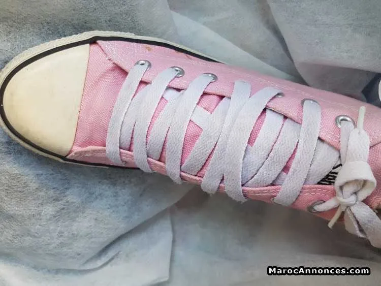 Espadrilles converse rose - الدار البيضاء (2)
