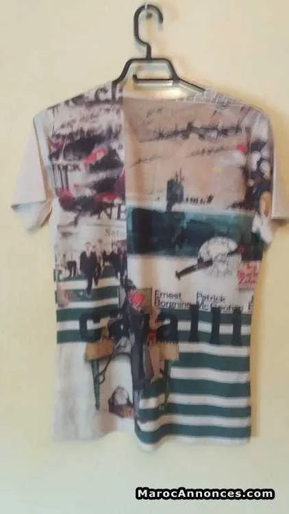 Tshirt roberto cavalli - الدار البيضاء (2)